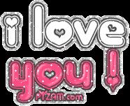 I love you