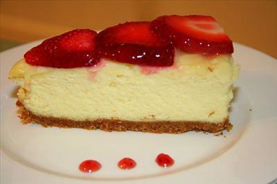 Cheesecake with Strawberry's