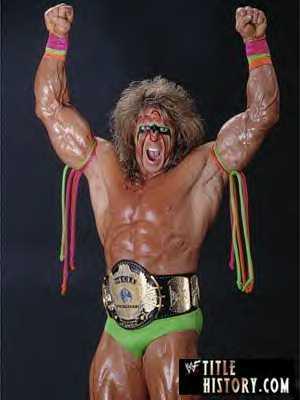 the ultimate warrior run around the ring 
