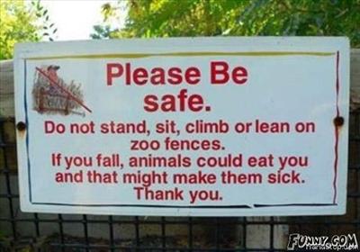 please be safe
