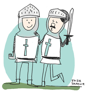 googd Knight kiss!!! :P