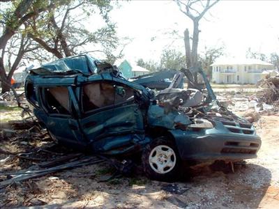 Smashed Car