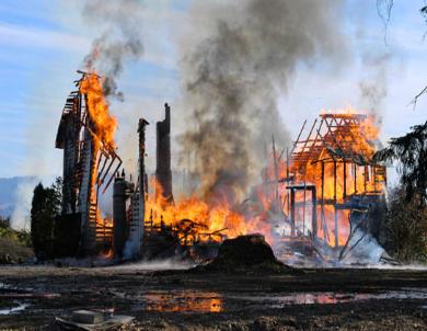 Burned House