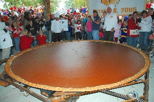 Hugest pumpkin pie