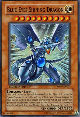 Blue Eyes Shining Dragon