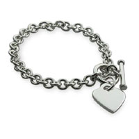 Heart Tag Bracelet