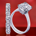 Korloff Cut Engagement Ring
