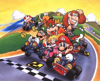 mario kart NES
