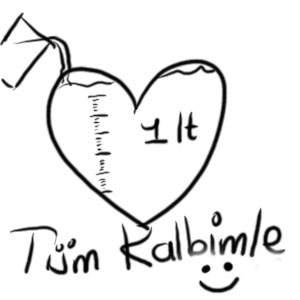 1 lt lik tüm kalbim kadar