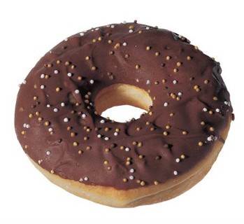 Donut au chocolat