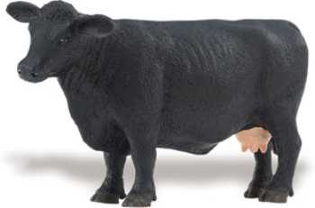 Black Angus Cow Toy