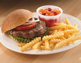 Angus Burger Meal