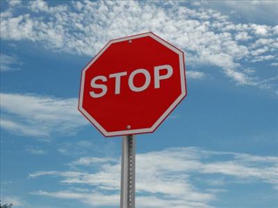stop sign