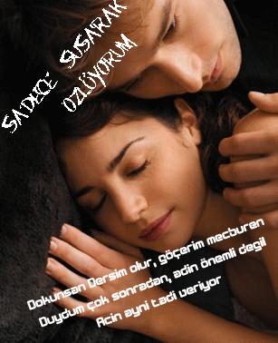 sadece susarak ozluyorum 