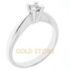 18 Ayar Altın 0.17 ct Pırlanta Tek Taş Yüzük DRS3051