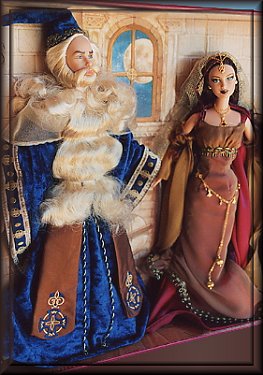Merlin and Morgan Le Fay Barbies
