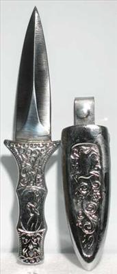 Silver Boot Knife