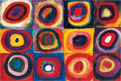 'Color Study of Squares' by Kandinsky