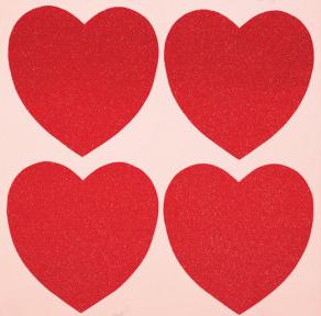 Hearts by Warhol