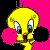 Shells Belles cheerleader Tweety