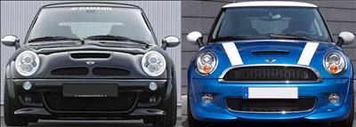 Mavi&Siyah Mini Cooper S