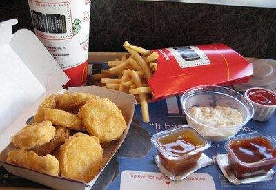 MCDONALD'S CHICKEN NUGGET MEAL