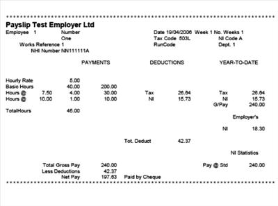 Payslip
