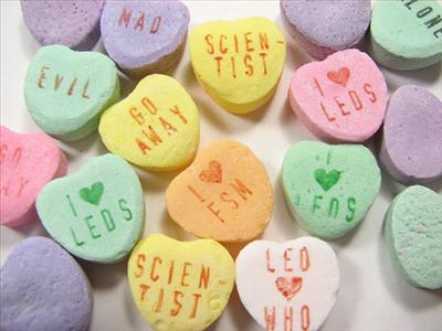 conversation heart