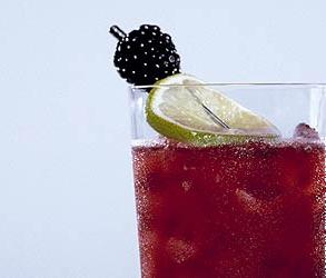 Citrus Blackberry Collins