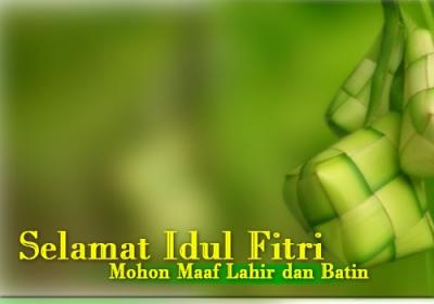selamat idul fitri