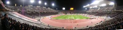Partido en el Estadio Olimpico