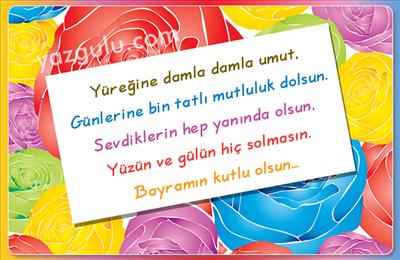 Bayramin kutlu olsun
