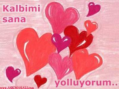 Kalbimi sana yolluyorum