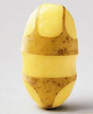 bikinili patates