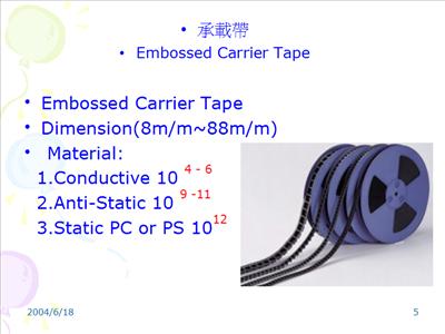 Carrier Tape