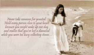 dont take life for granted