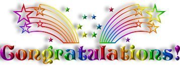 congradulations