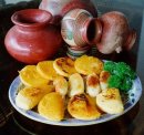 empanadas y tortillas de maíz