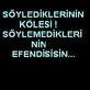 Çoq kararsızsın..