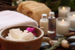 Candles with massage
