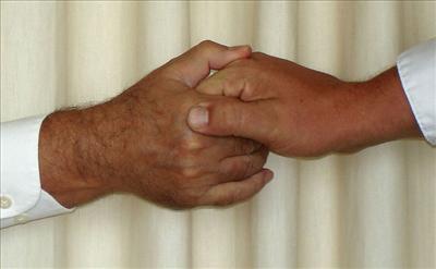 The Four Finger Handshake