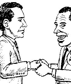 Two-handed Secret Handshake