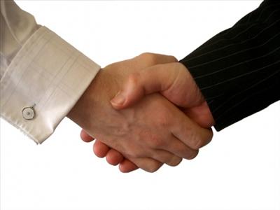 Normal Male Handshake