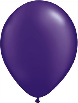 Balloon filled with Grape Kool Aid
