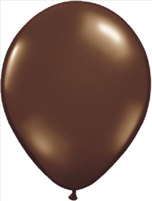 Balloon filled with chocolat milk
