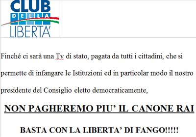 Basta libertà di fango