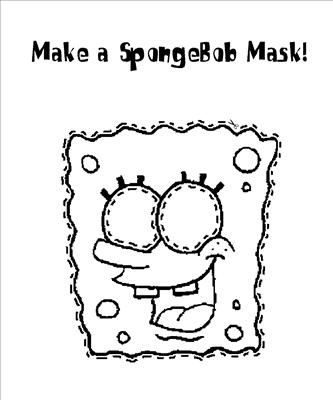 Spongebob's Make-A-Mask