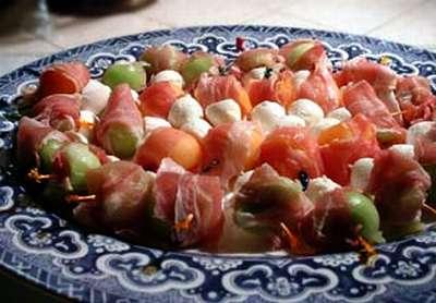 melon ball appetizer