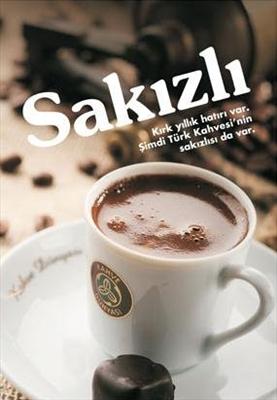damla sakızlı türk kahvesi