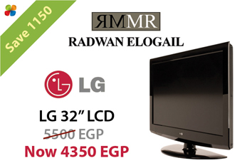 Save 1150 LE on LG LCD - Radwan ElOgail